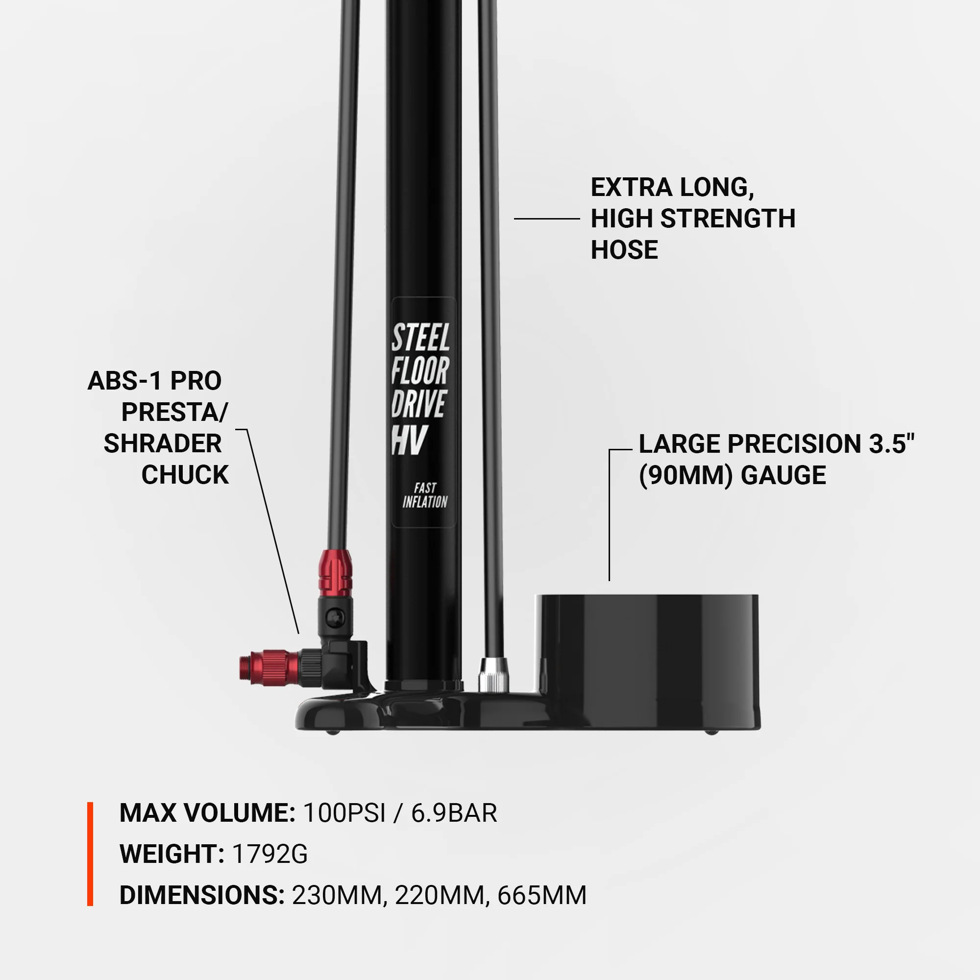 STEEL HV FLOOR DRIVE 3.5 - Image 5